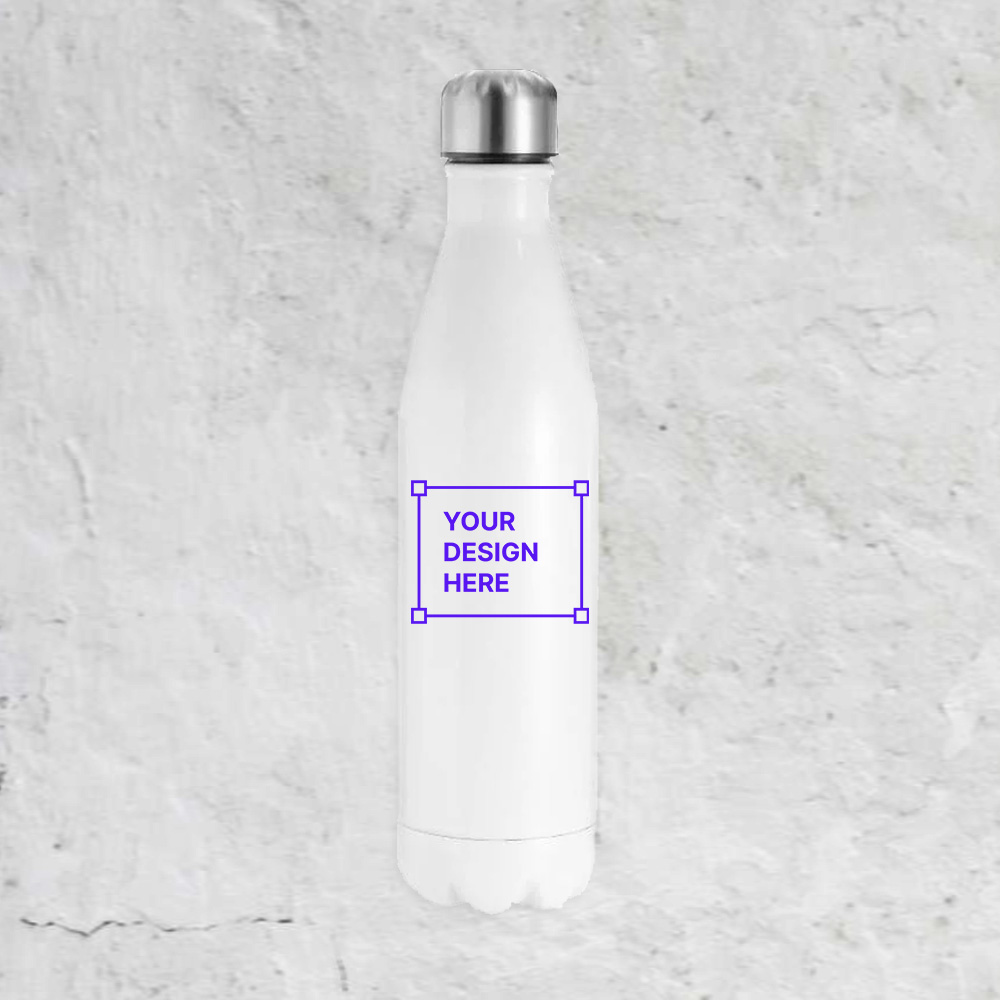 Custom Water Bottle 17oz Coke Shape