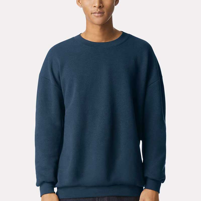 Custom American Apparel ReFlex Fleece Crewneck Sweatshirt