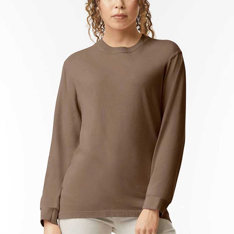 Custom Comfort Colors Garment-Dyed Heavyweight Long Sleeve T-Shirt