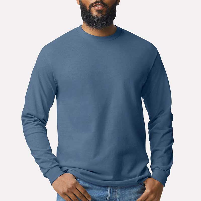Custom Gildan Heavy Cotto Long Sleeve T-Shirt