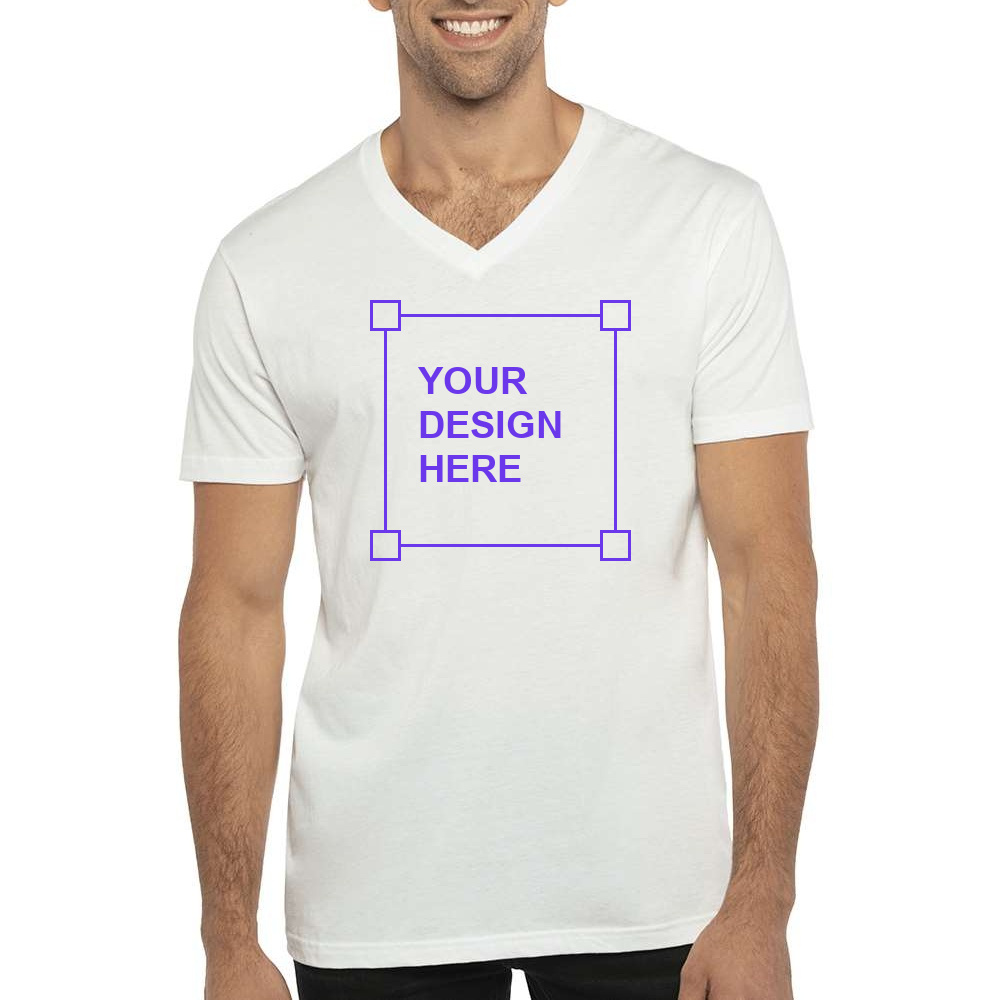 Custom Next Level V-Neck T-shirt