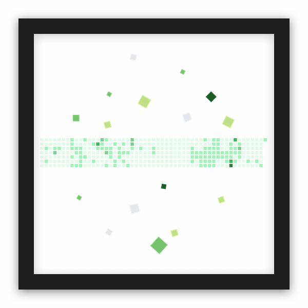 gaearon GitHub contribution graph