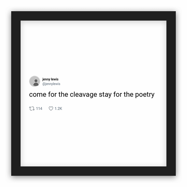 jenny lewis frame preview