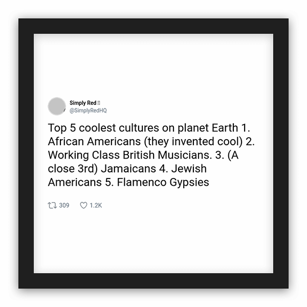 Simply Red ❤️ frame preview