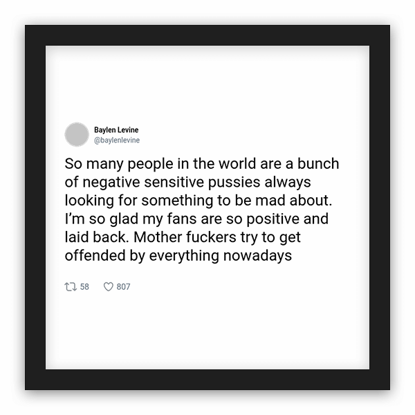 Baylen Levine frame preview