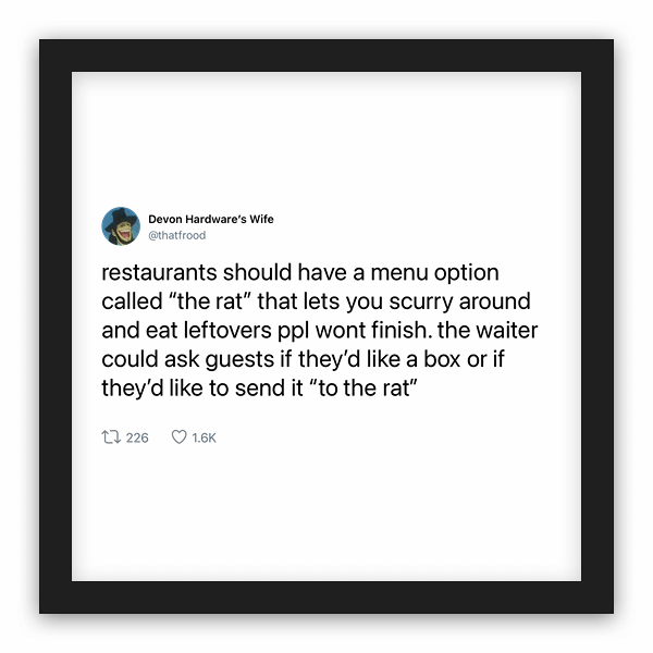 Devon Hardware’s Wife frame preview