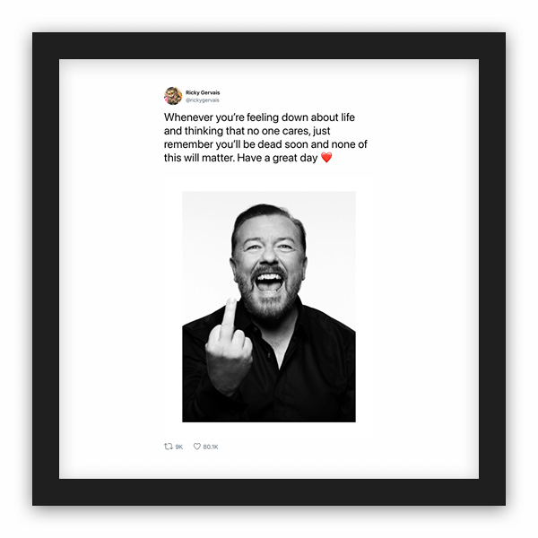 Ricky Gervais frame preview