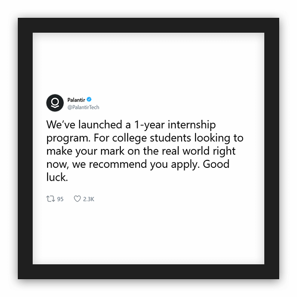 Palantir frame preview