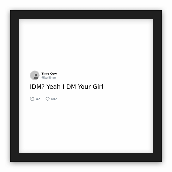 Time Cow frame preview