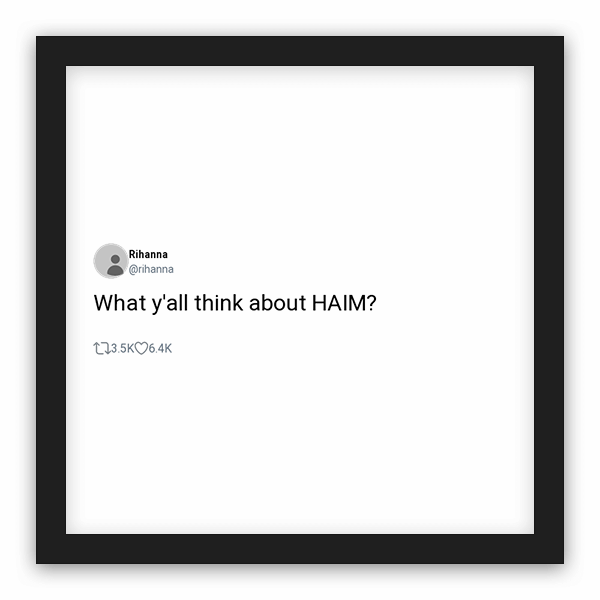 Rihanna frame preview