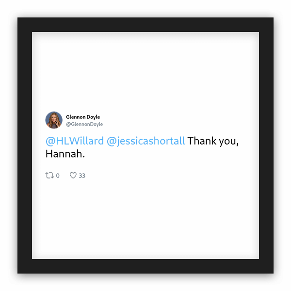 Glennon Doyle frame preview