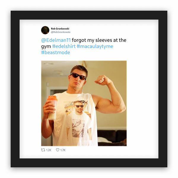 Rob Gronkowski frame preview