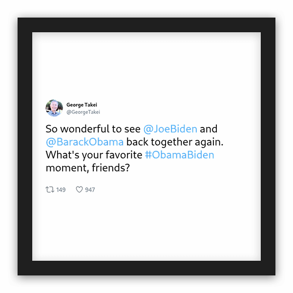 George Takei frame preview