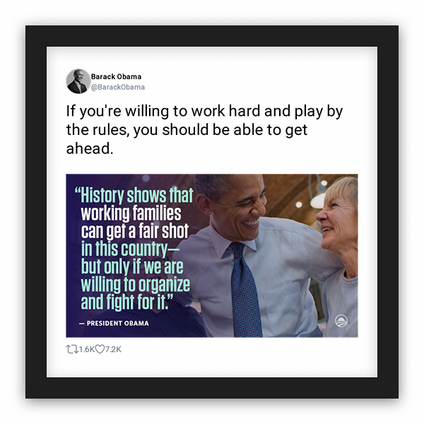 Barack Obama frame preview Barack Obama frame preview