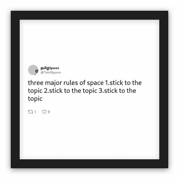 தமிழ்Spaces frame preview