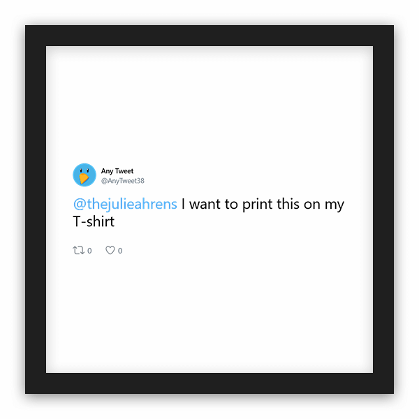 Any Tweet frame preview