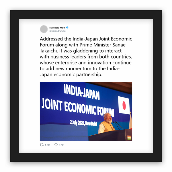 Narendra Modi frame preview