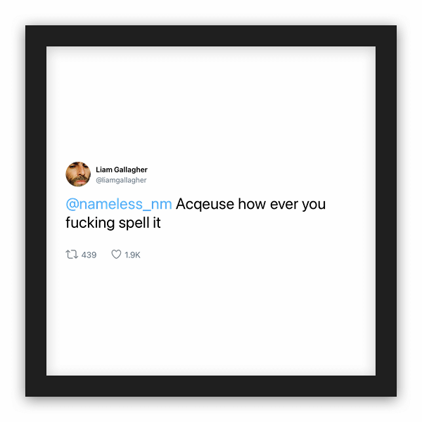 Liam Gallagher frame preview