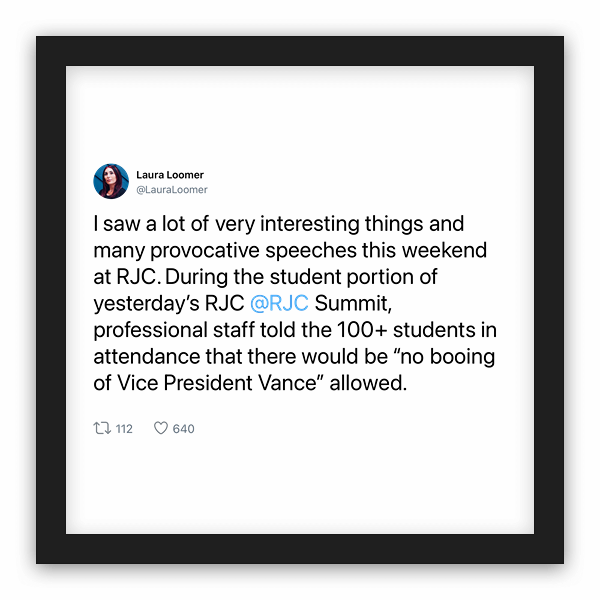 Laura Loomer frame preview Laura Loomer frame preview