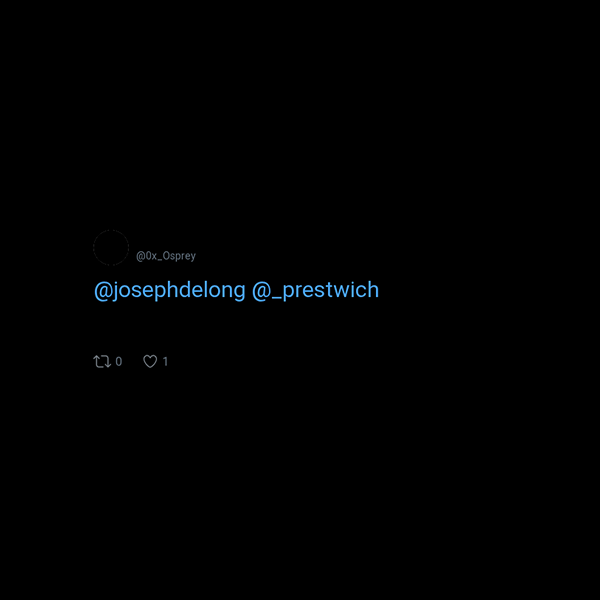 Joe | 0xOsprey.eth frame preview Joe | 0xOsprey.eth frame preview