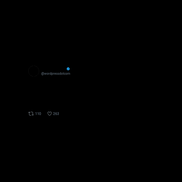 WordPress.com frame preview