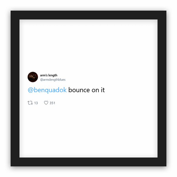 arm’s length frame preview