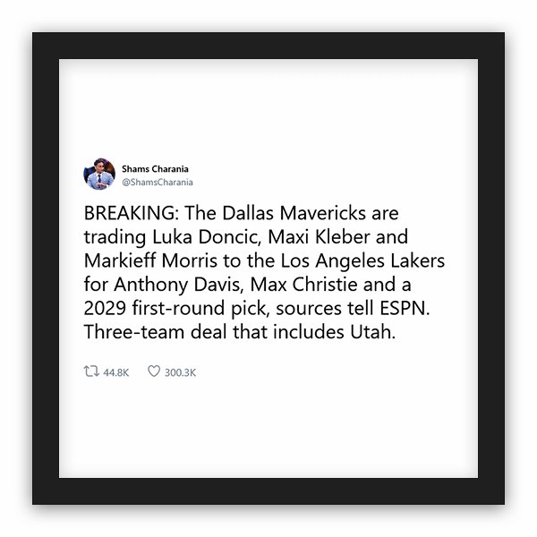 Shams Charania frame preview