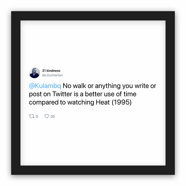 21 kindness frame preview